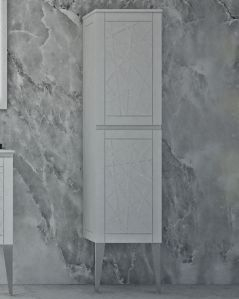 Colonna bagno Beverly cm 40x172 con 2 ante e piedini