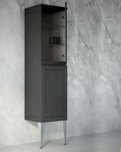 Colonna bagno Beverly cm 40x172 con 2 ante e piedini