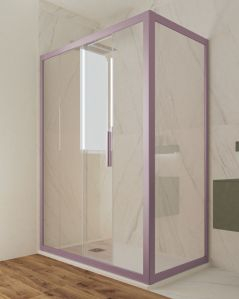 Box doccia angolare cm 70x140 con anta 1 anta scorrevole –