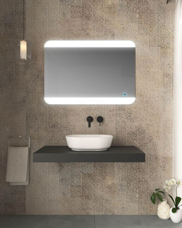 Mensolone bagno 100 cm Chic nero opaco