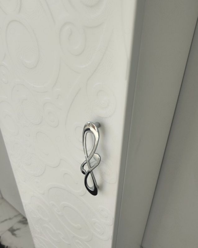 Colonna bagno sospesa Noemi 35x140 cm bianco opaco