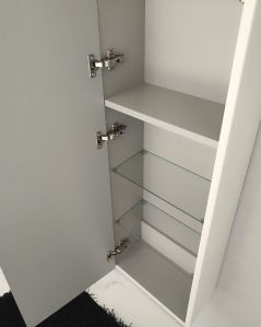 Colonna bagno sospesa Noemi 35x140 cm bianco opaco