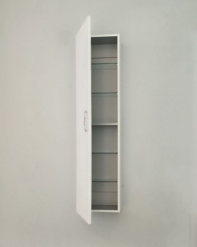 Colonna bagno sospesa Noemi 35x140 cm bianco opaco