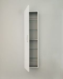 Colonna bagno sospesa Noemi 35x140 cm bianco opaco