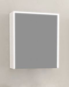 Specchio bagno contenitore led 60x70