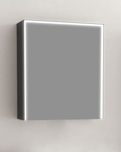 Specchio bagno contenitore led 60x70