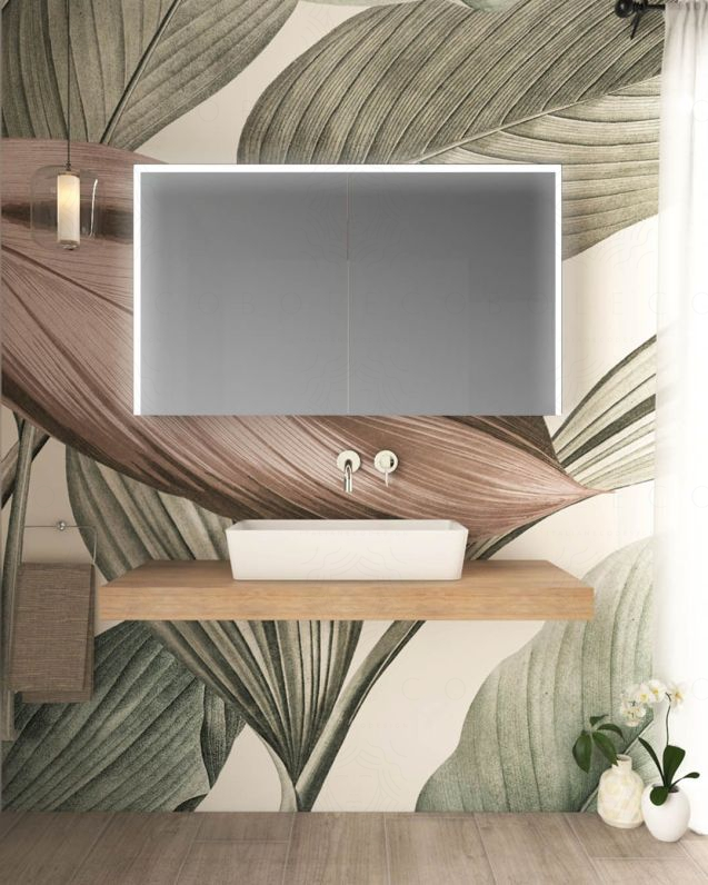 Mensolone bagno 120 cm Chic rovere naturale