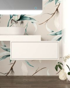 Cassettiera 70 cm bianco opaco con 1 cassetto per Mensolone