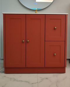 copy of Mobile bagno a terra Matilde cm 90 cotone e lavabo in