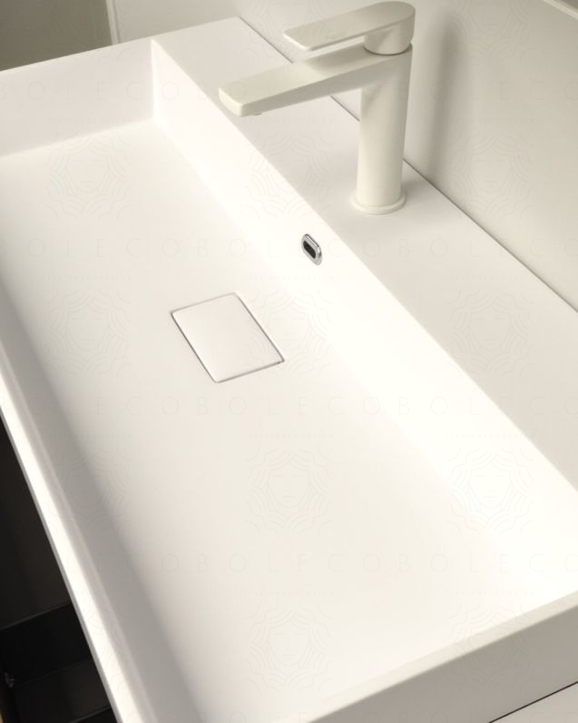 Mobile bagno sospeso Elite cm 90 e lavabo Mobile bagno sospeso Elite cm 90 e lavabo