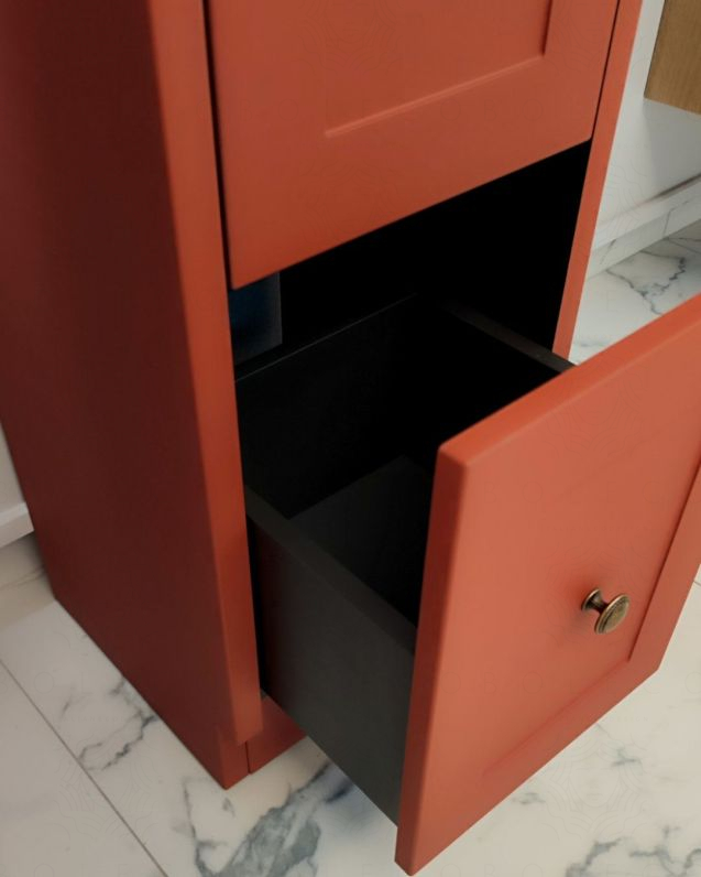 Colonna bagno a terra Matilde cotone cm 34x125 con 1 anta e 1 Colonna bagno a terra Matilde cotone cm 34x125 con 1 anta e 1