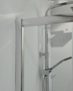 Box doccia rettangolare cm 70x90 con vetro temperato 6 mm