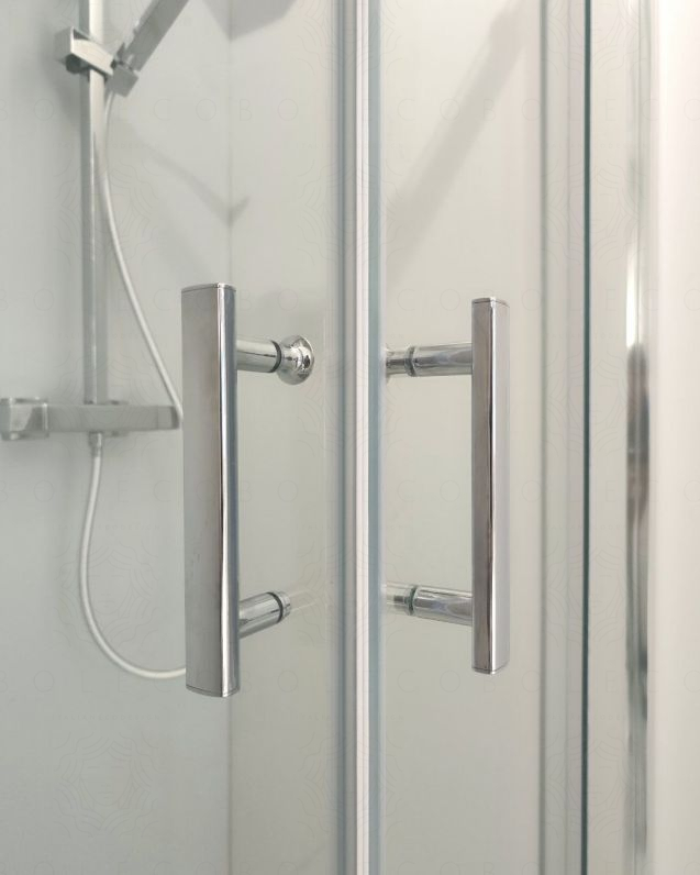 Box doccia rettangolare cm 70x90 con vetro temperato 6 mm Box doccia rettangolare cm 70x90 con vetro temperato 6 mm