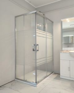 Box doccia rettangolare scorrevole 70x100 cm – cristallo