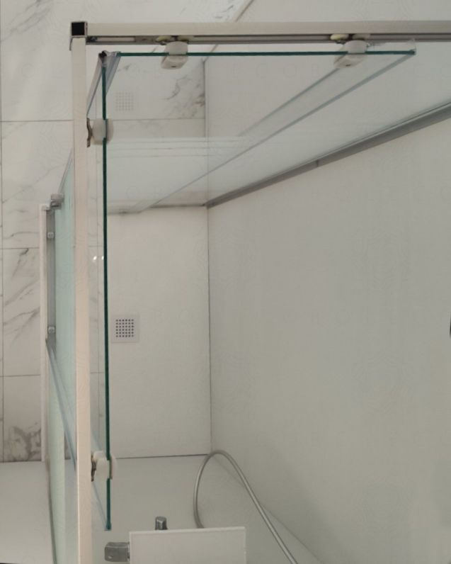 Box doccia rettangolare scorrevole 70x100 cm – cristallo
