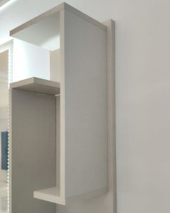 Pensile bagno Diadema cm 30x75 perla spatolato