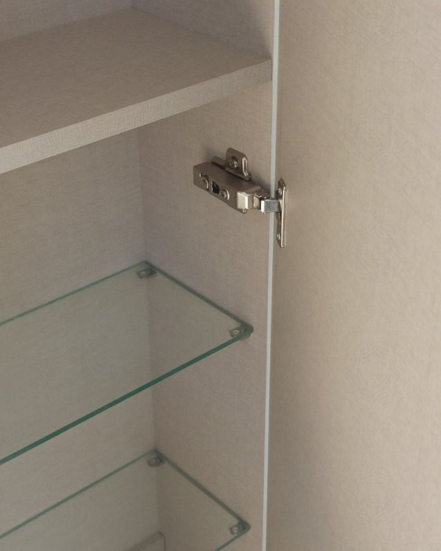 Colonna bagno sospesa cm 35x140 bianco opaco 1 anta soft close Colonna bagno sospesa cm 35x140 bianco opaco 1 anta soft close