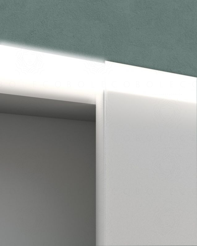 Specchio contenitore con presa ed interruttore, cm.120x67 Specchio contenitore con presa ed interruttore, cm.120x67
