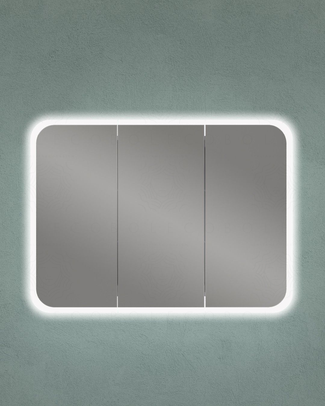 Specchio contenitore mobile bagno con presa ed interruttore Specchio contenitore mobile bagno con presa ed interruttore