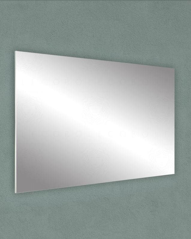 Specchio rettangolare, cm.120x70 reversibile