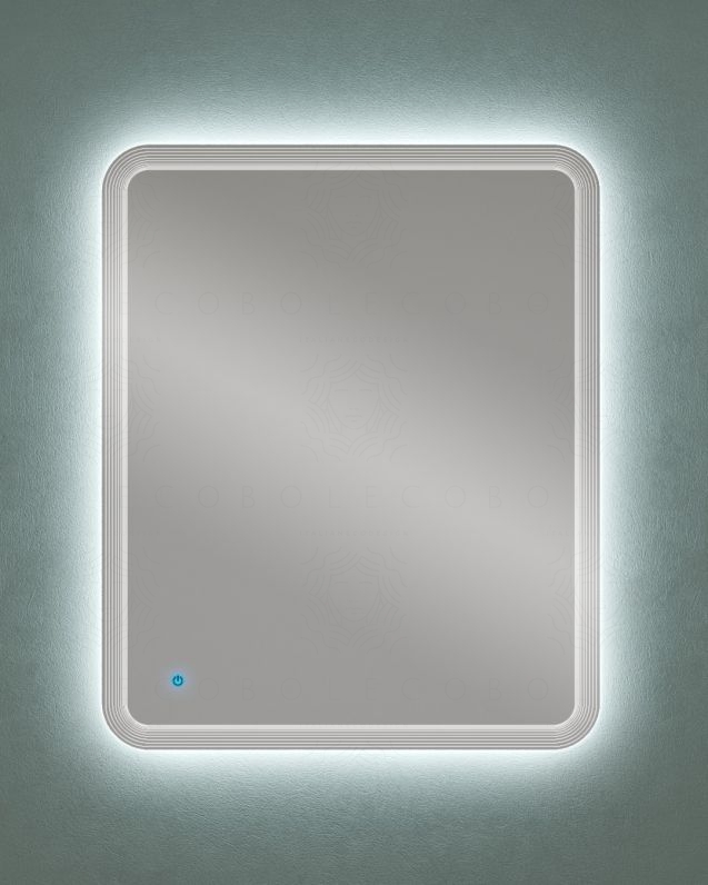 Specchio led con sensore touch, cm.74x90 Specchio led con sensore touch, cm.74x90