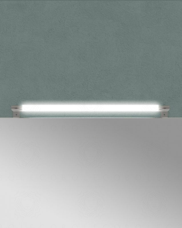 Lampada led cromata per specchio Lampada led cromata per specchio