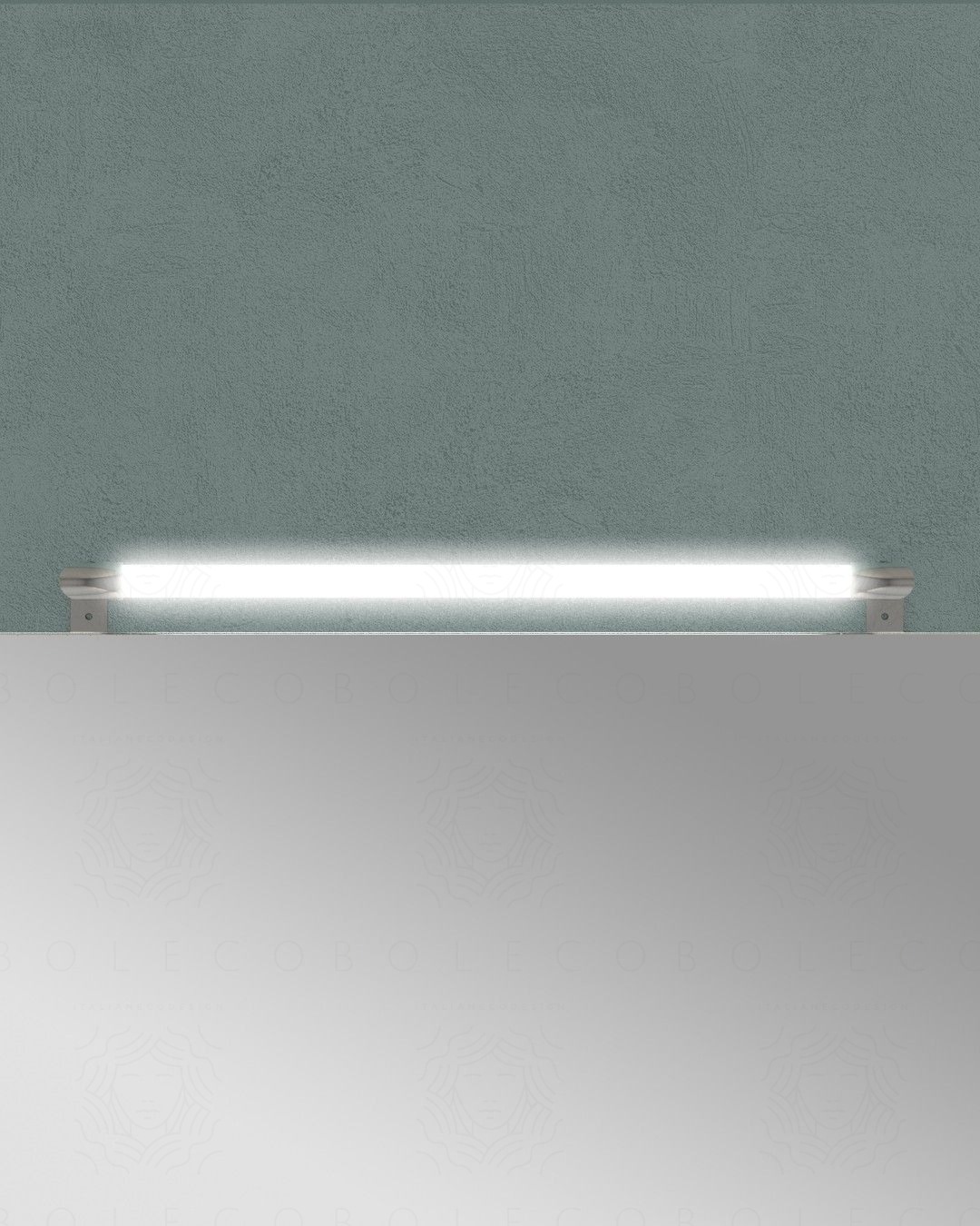 Lampada led cromata per specchio Lampada led cromata per specchio