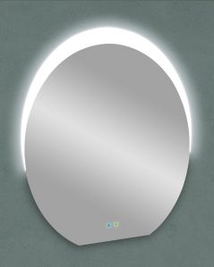 Specchio led con sensore touch e bluetooth, cm.100x100