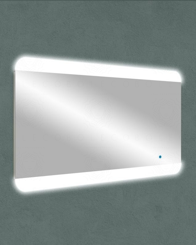 Specchio led con sensore touch, cm.136x70
