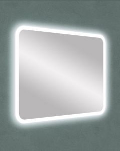 Specchio led con anti-appannamento, cm.95x70