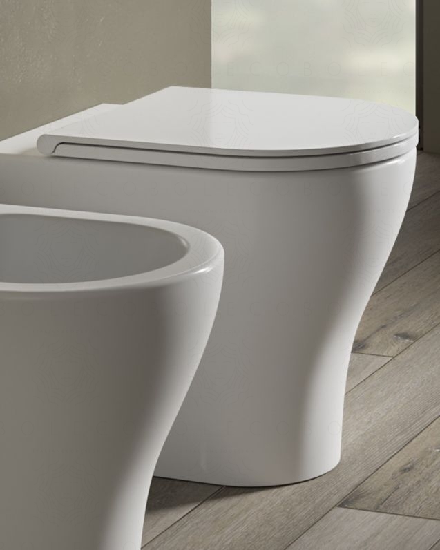 Vaso filomuro in ceramica Beat, made in Italy Vaso filomuro in ceramica Beat, made in Italy