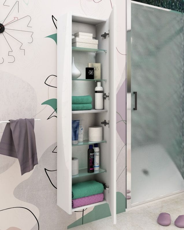 Colonna bagno sospesa cm.35x140 Colonna bagno sospesa cm.35x140