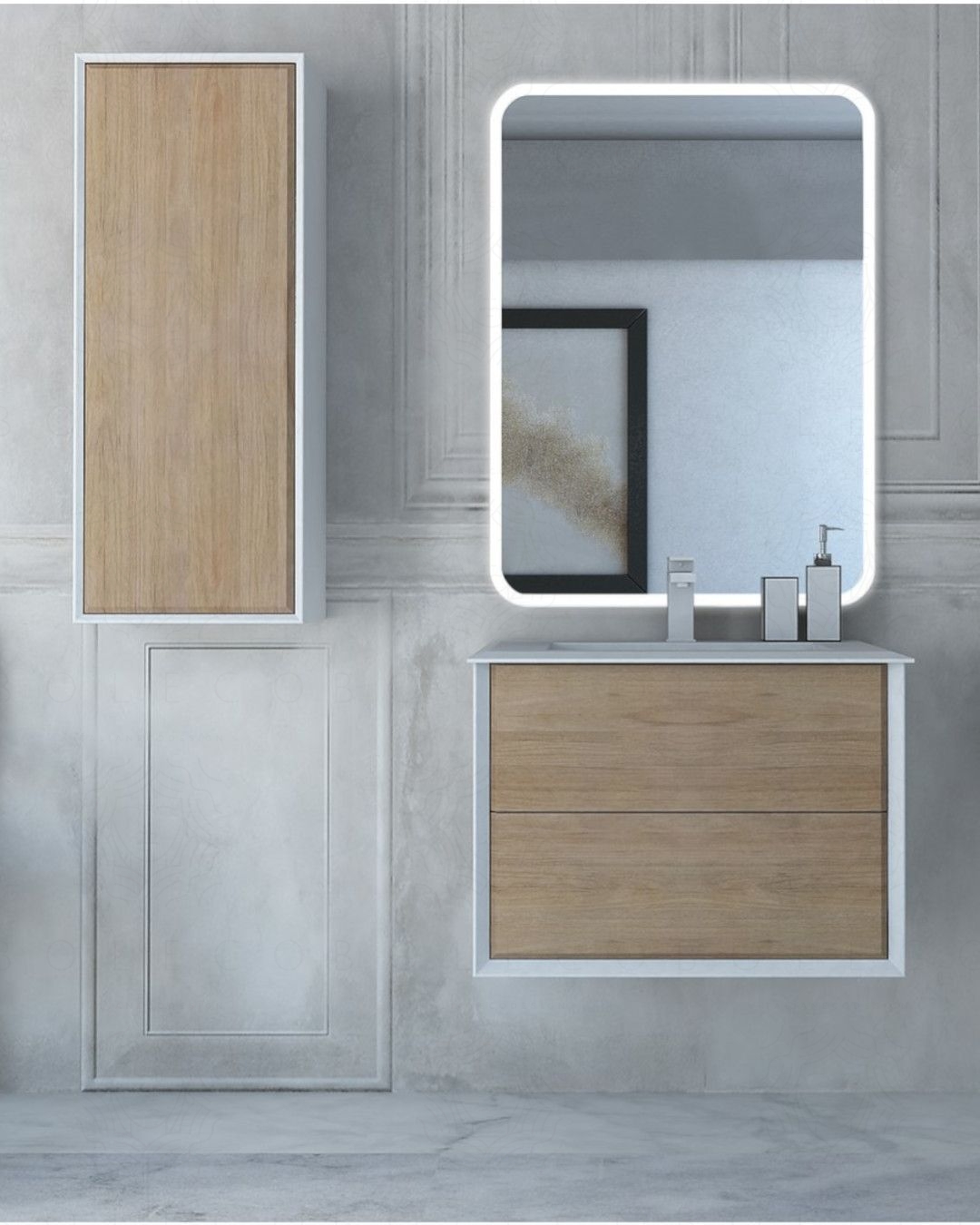 Mobile bagno sospeso Vittoria cm.70 Mobile bagno sospeso Vittoria cm.70