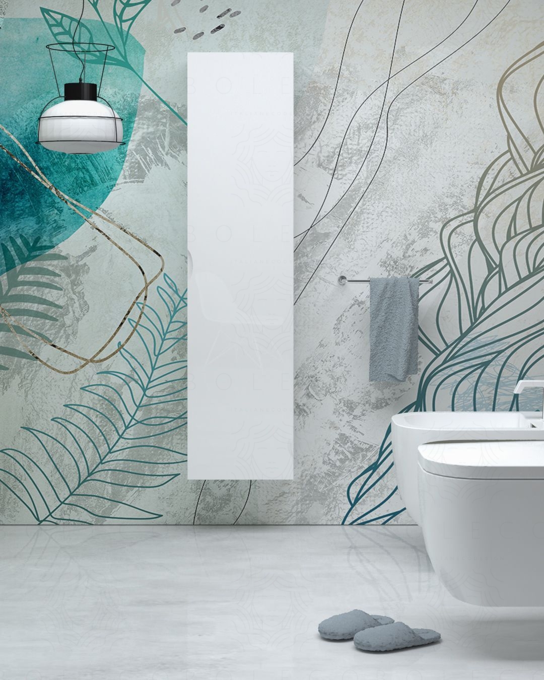 Colonna bagno sospesa cm.35x140 Colonna bagno sospesa cm.35x140