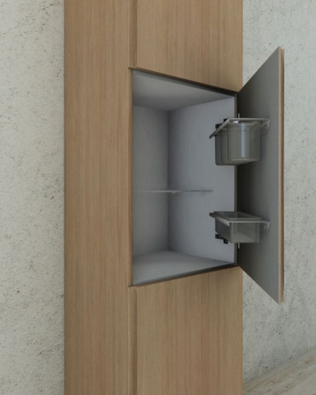 Colonna bagno sospesa cm.45x170 Colonna bagno sospesa cm.45x170