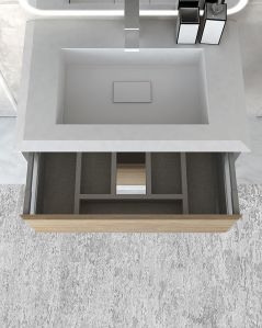Mobile bagno sospeso Vittoria cm.70