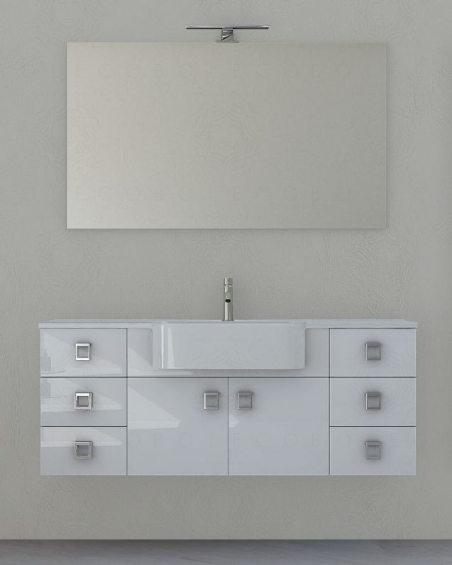 Mobile bagno sospeso Ariel cm.130 Mobile bagno sospeso Ariel cm.130