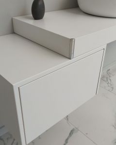 Mensolone bagno da cm.120 a cm.170, completo di staffe