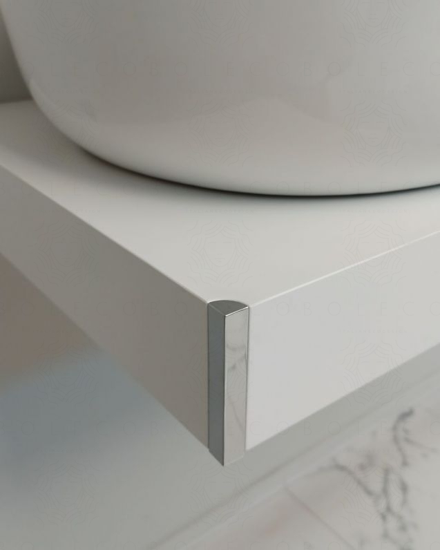Mensolone bagno da cm.120 a cm.170, completo di staffe Mensolone bagno da cm.120 a cm.170, completo di staffe