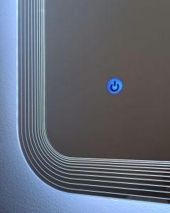 Specchio led con sensore touch, cm.120x90