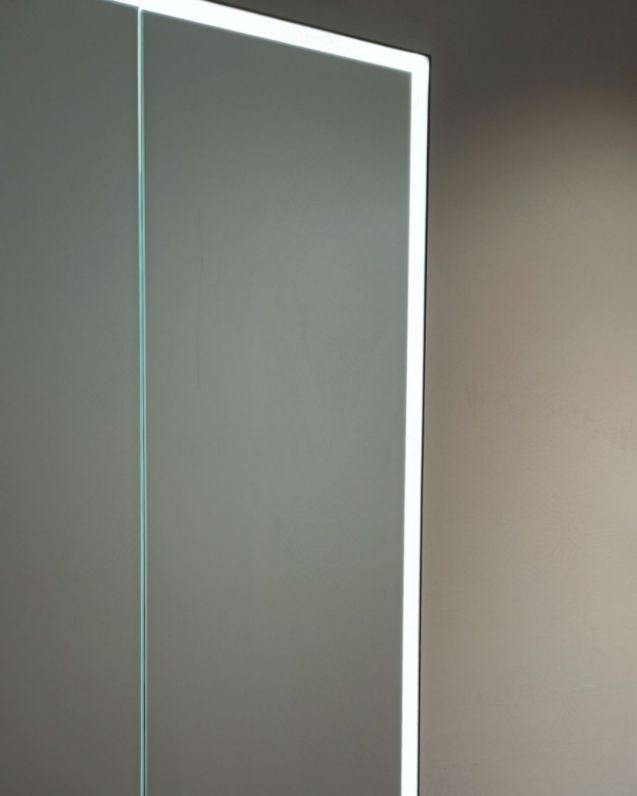 Mobile bagno sospeso Diadema cm.50 con specchio contenitore led Mobile bagno sospeso Diadema cm.50 con specchio contenitore led