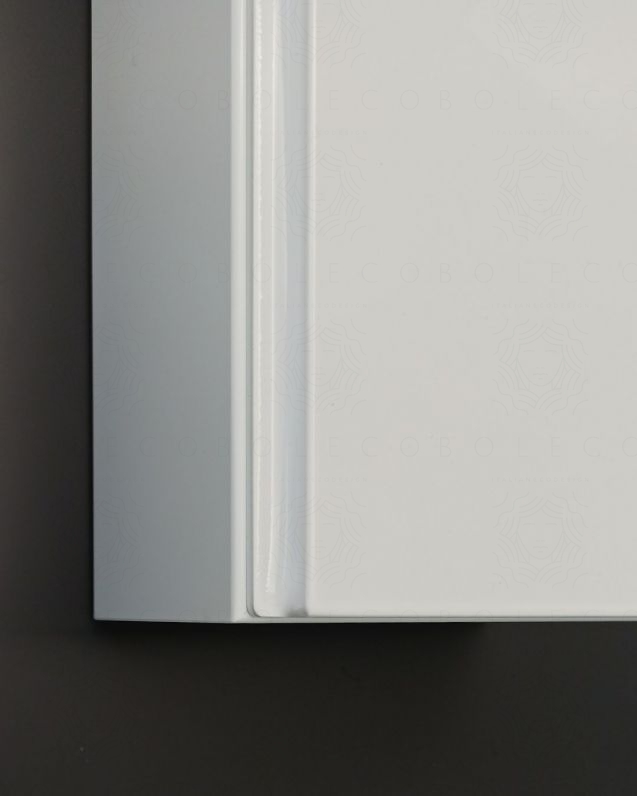 Pensile bagno bianco lucido, cm.20x100