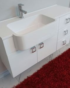 Mobile bagno sospeso Ariel cm.100 completo di specchio