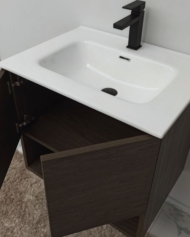 Mobile bagno sospeso Zoe cm.60 con specchio led Mobile bagno sospeso Zoe cm.60 con specchio led
