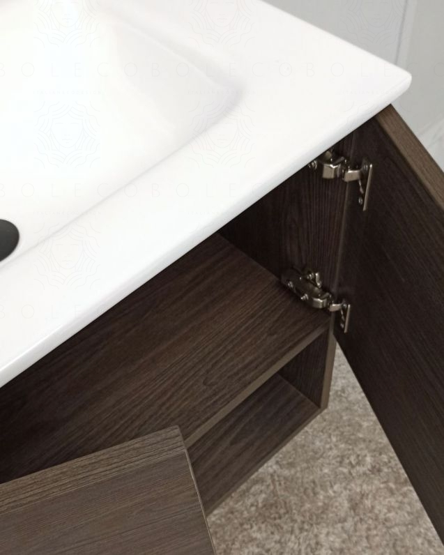 Mobile bagno sospeso Zoe cm.60 con specchio led Mobile bagno sospeso Zoe cm.60 con specchio led
