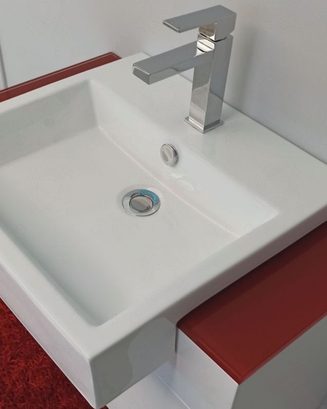 mobile bagno 70 cm bianco