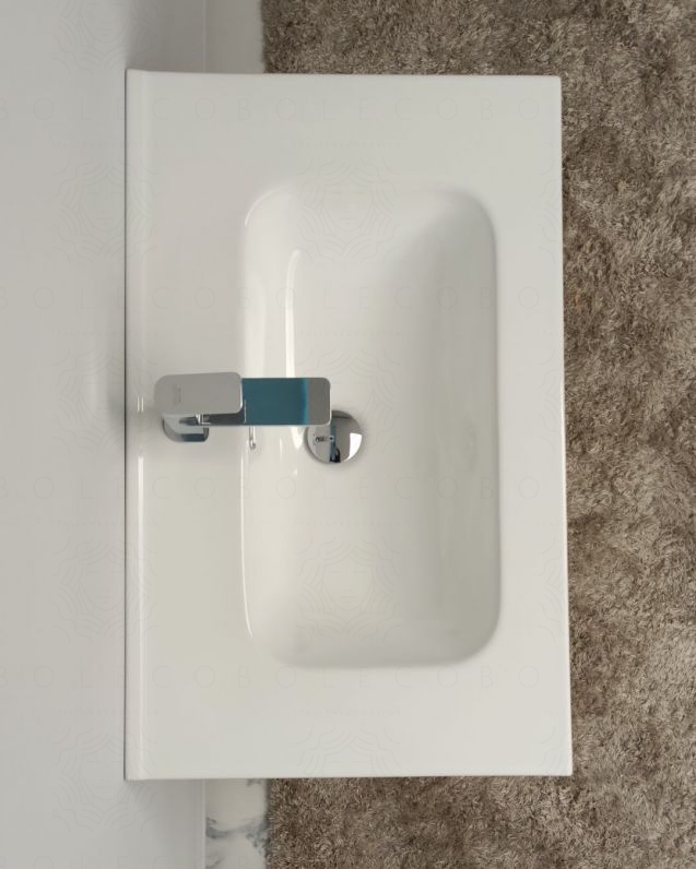 Mobile bagno sospeso Imperial cm.74 con specchio led Mobile bagno sospeso Imperial cm.74 con specchio led
