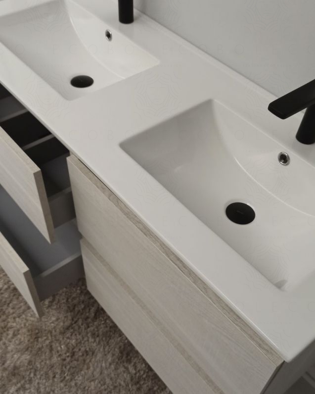 Mobile bagno sospeso Imperial cm.120 con specchio led Mobile bagno sospeso Imperial cm.120 con specchio led