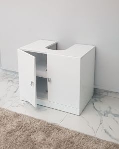 Copricolonna bagno a due ante, cm. 70