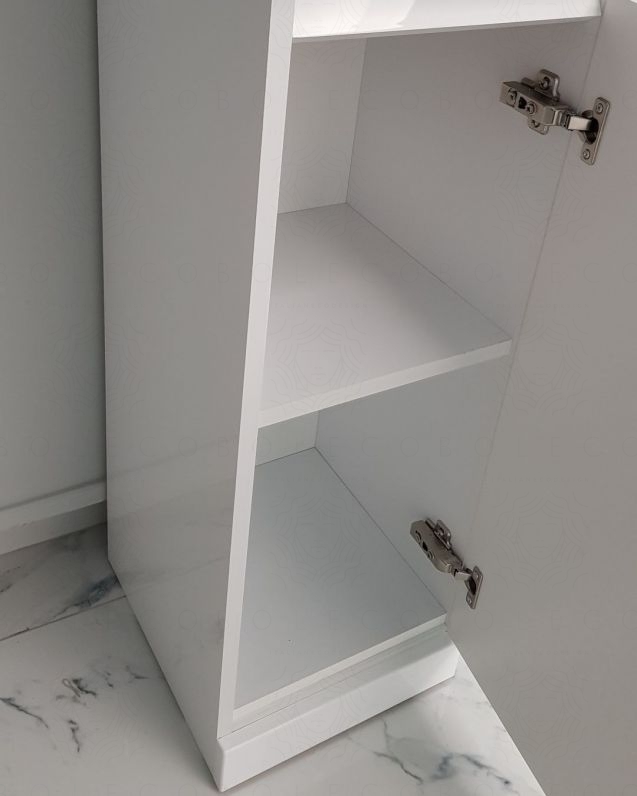 Colonna bagno a terra bianco lucido, cm. 30x190 Colonna bagno a terra bianco lucido, cm. 30x190